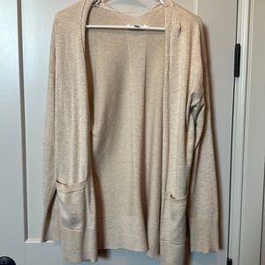 Oatmeal lightweight cardigan, time and tru